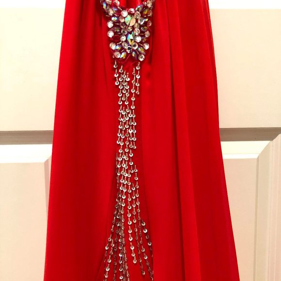 Red Prom Dress - Picture 5 of 8